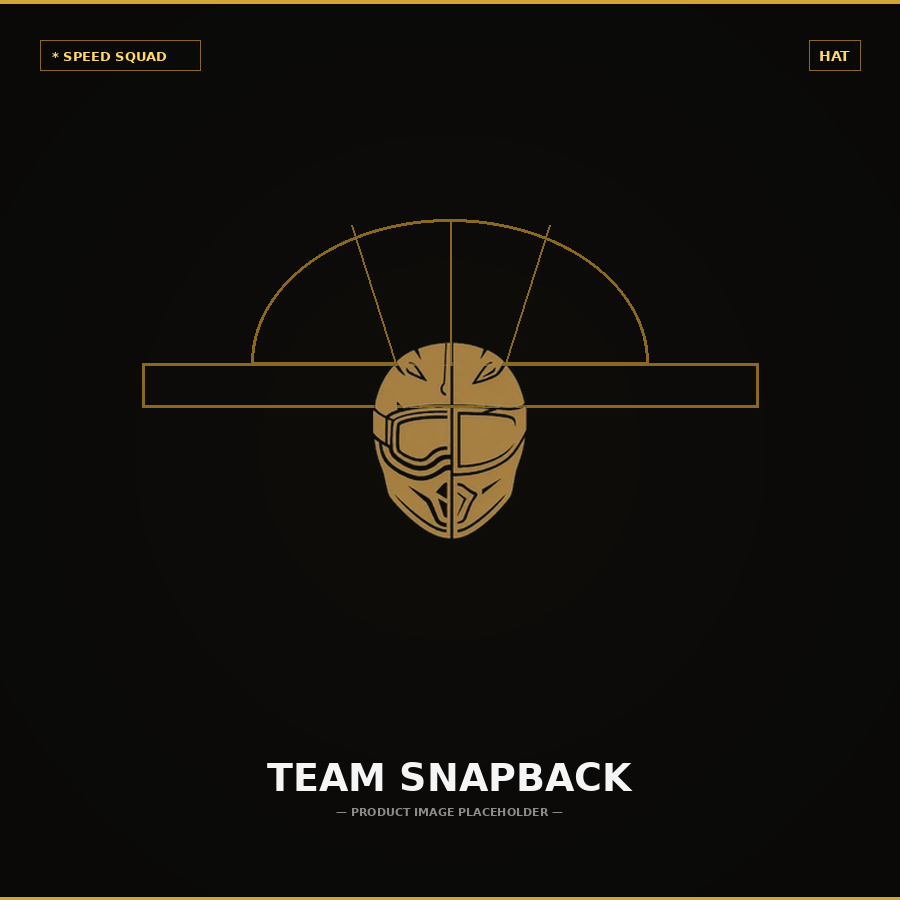 SPEED SQUAD TEAM SNAPBACK
